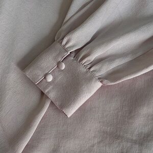 Express Women's Blouse - Elegant Light Gray